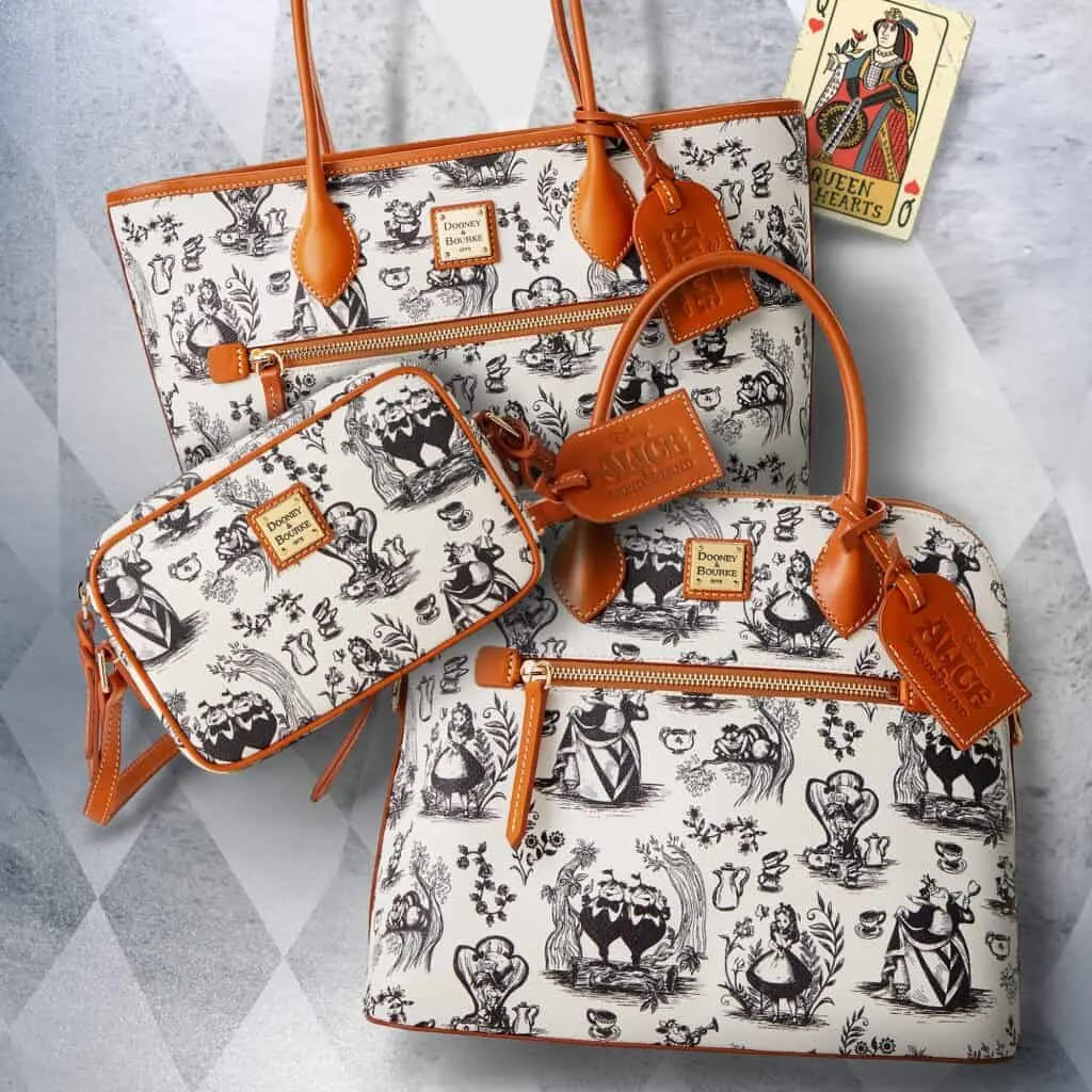 Alice in Wonderland 2022 Collection by Disney Dooney and Bourke