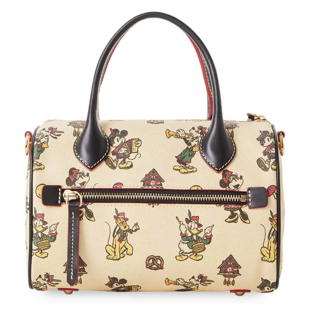 Epcot World Showcase Germany Mickey Mouse and Friends Dooney & Bourke Satchel Bag (back)