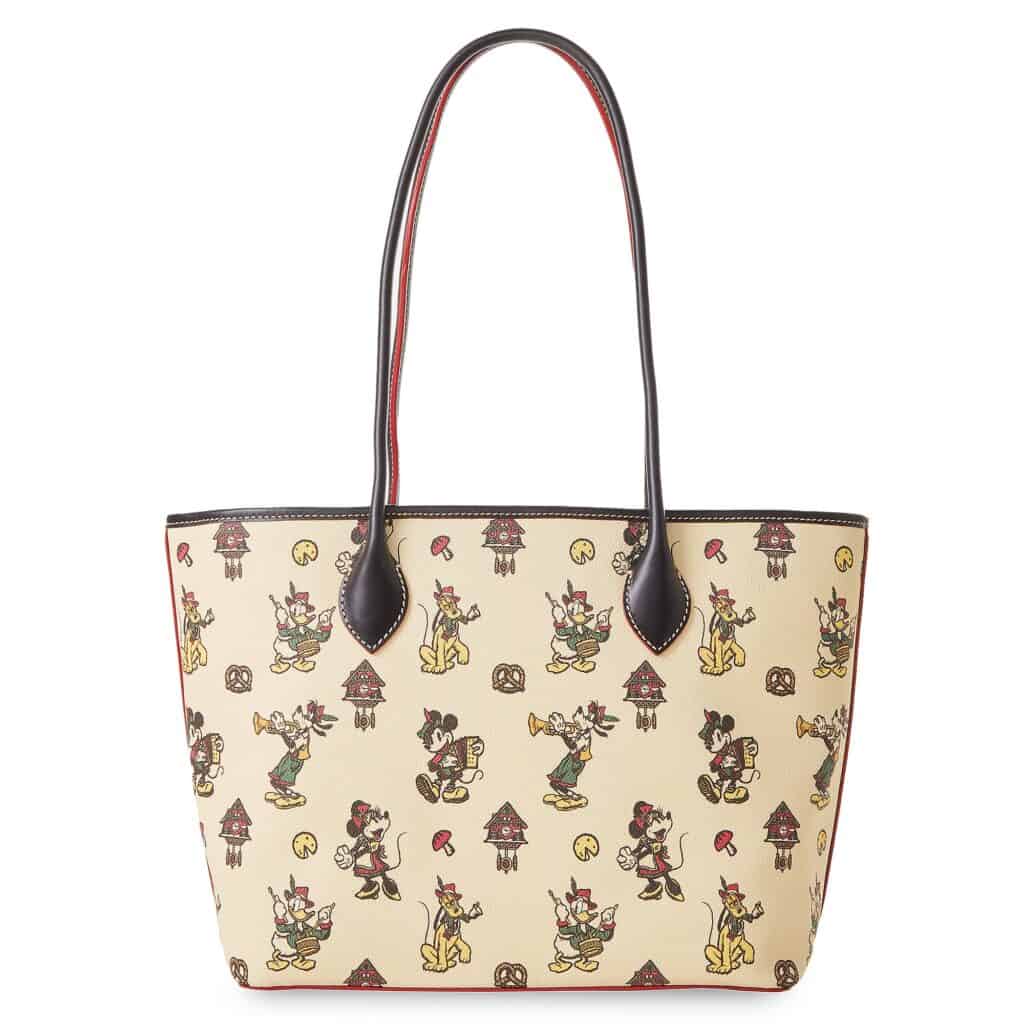 Epcot World Showcase Germany Mickey Mouse and Friends Tote Bag (back) by Disney Dooney & Bourke