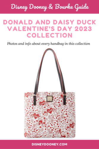 Pin me - Donald and Daisy Valentine's Day 2023 Collection by Disney Dooney and Bourke