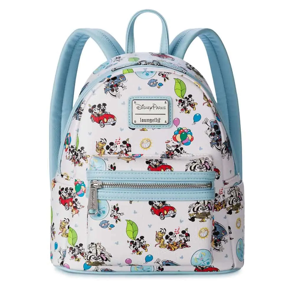 Backpack & Wallet Set* 2022 Disney Park Loungefly STITCH Summer Pop Up  Peekaboo