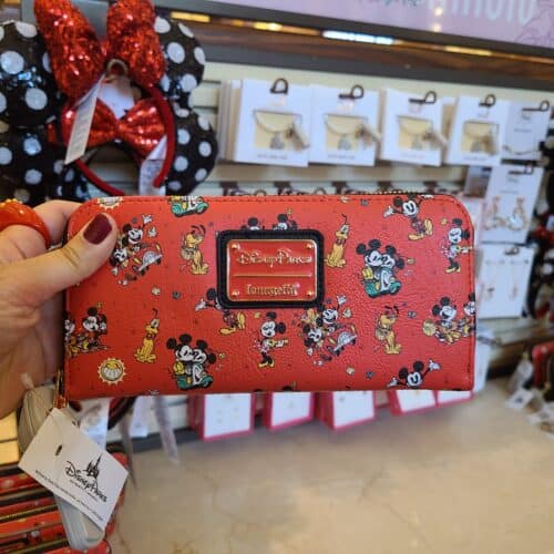 Mickey and Minnie Mouse anted Loungefly Wallet