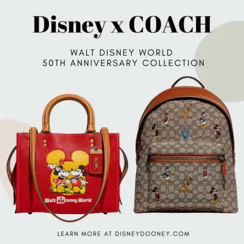Disney x Coach WDW 50th Anniversary - Disney Dooney and Bourke Guide