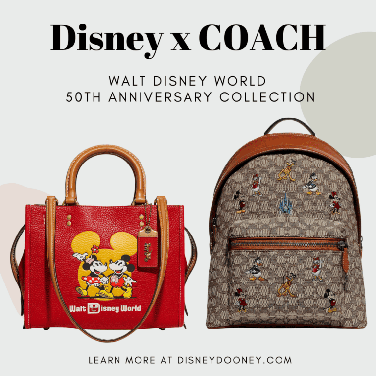 Disney x COACH Walt Disney World 50th Anniversary Collection