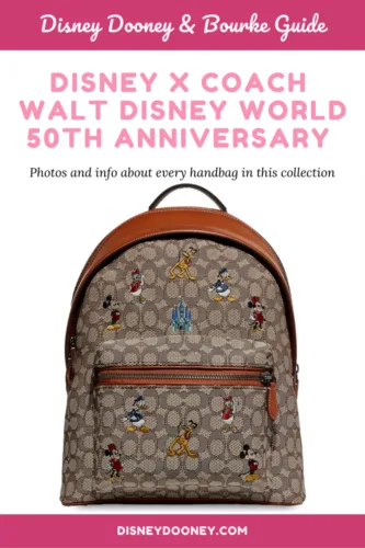 Pin me - Disney x COACH Walt Disney World 50th Anniversary Collection