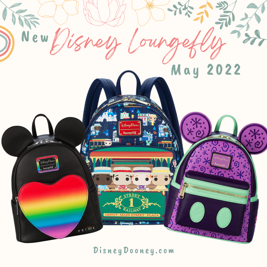 New Disney Loungefly Backpacks and Wallets for May 2022 - Disney Dooney