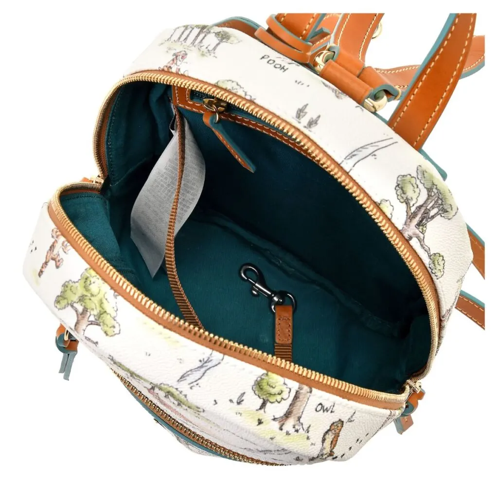 Winnie the Pooh and Friends 2022 Backpack (interior) by Dooney & Bourke