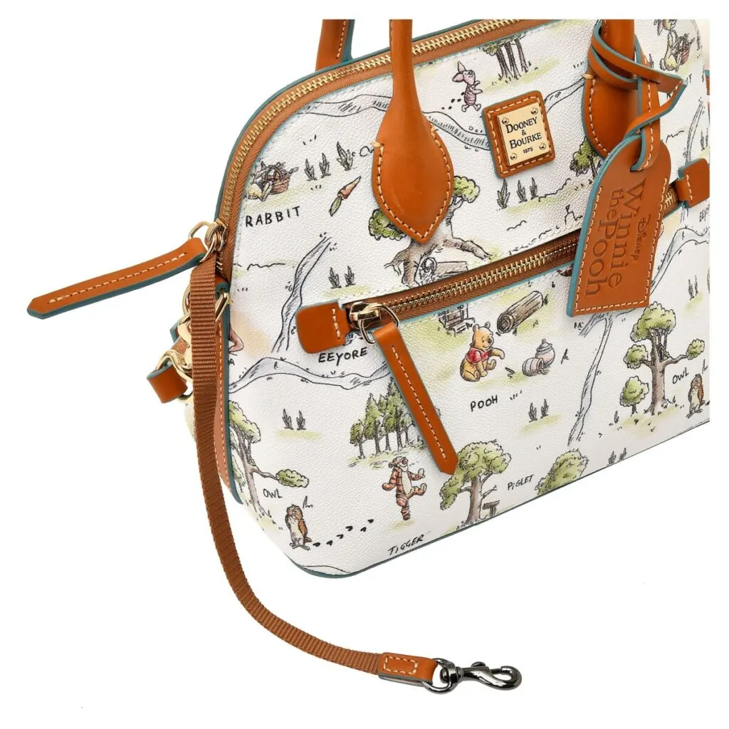Winnie the Pooh and Friends 2022 Satchel (key hook) by Dooney and Bourke