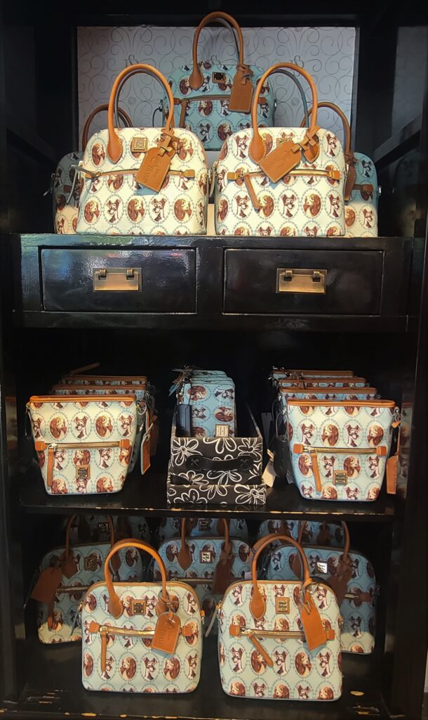 Lady and the Tramp Collection by Dooney and Bourke at Downtown Disney