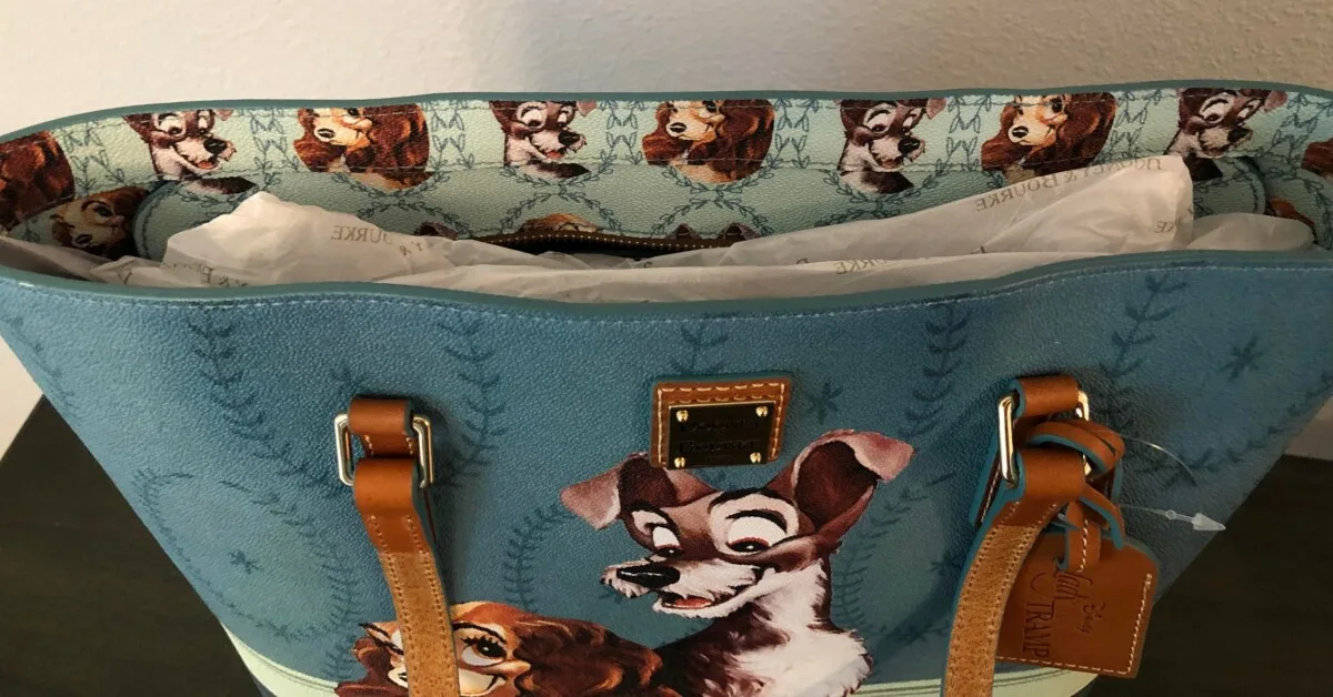 Lady and the Tramp Dooney and Bourke Tote (interior)