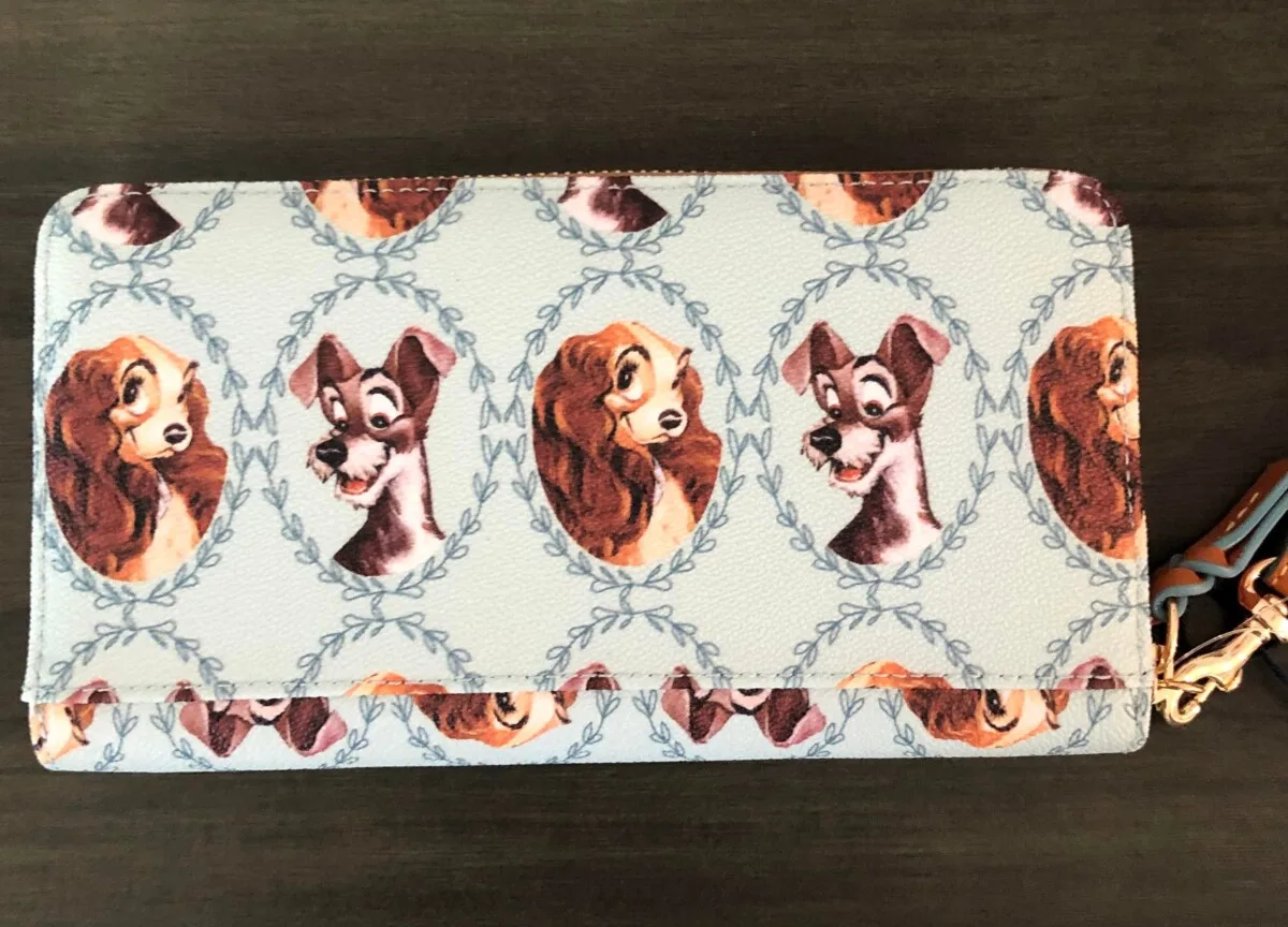 Dooney and Bourke Lady and the Tramp Wallet (back)