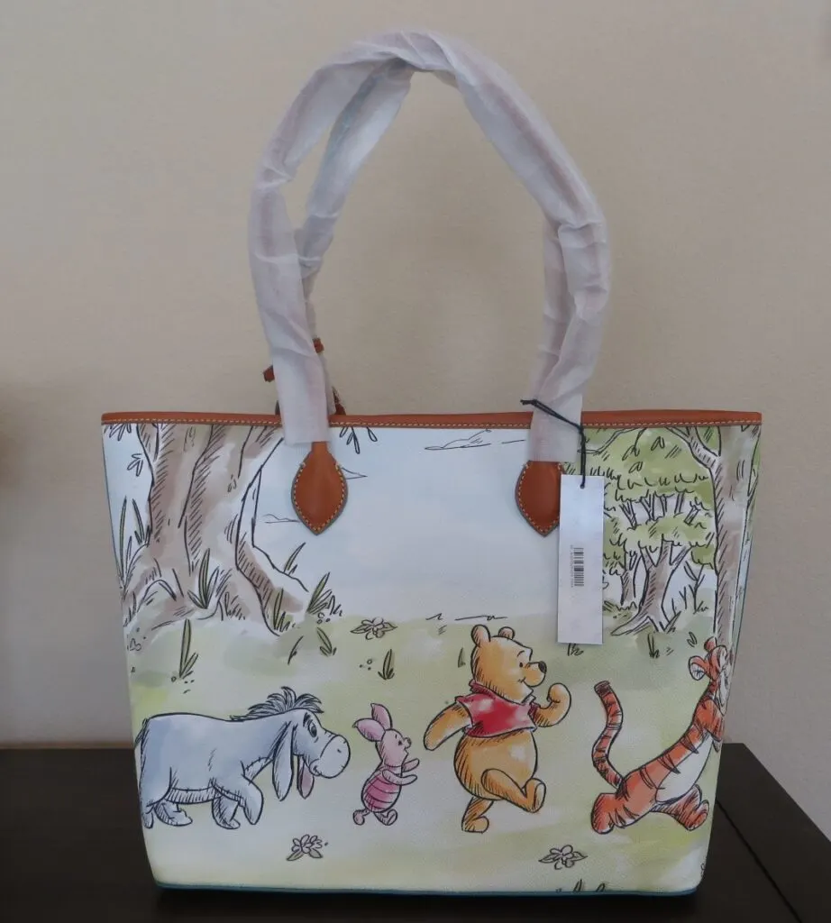 Winnie the Pooh and Friends 2022 Tote Bag (back) by Dooney & Bourke