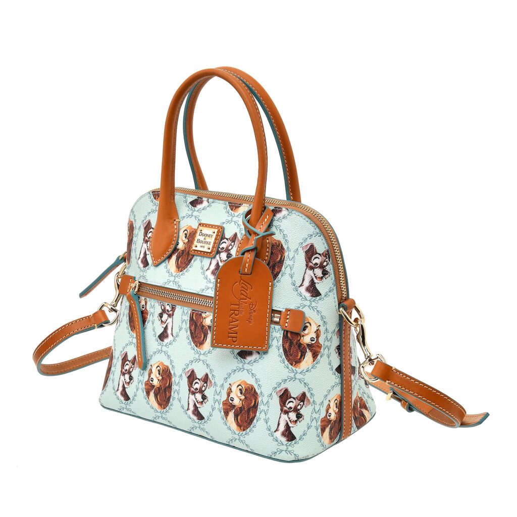 Lady and the Tramp Satchel (side) by Dooney & Bourke