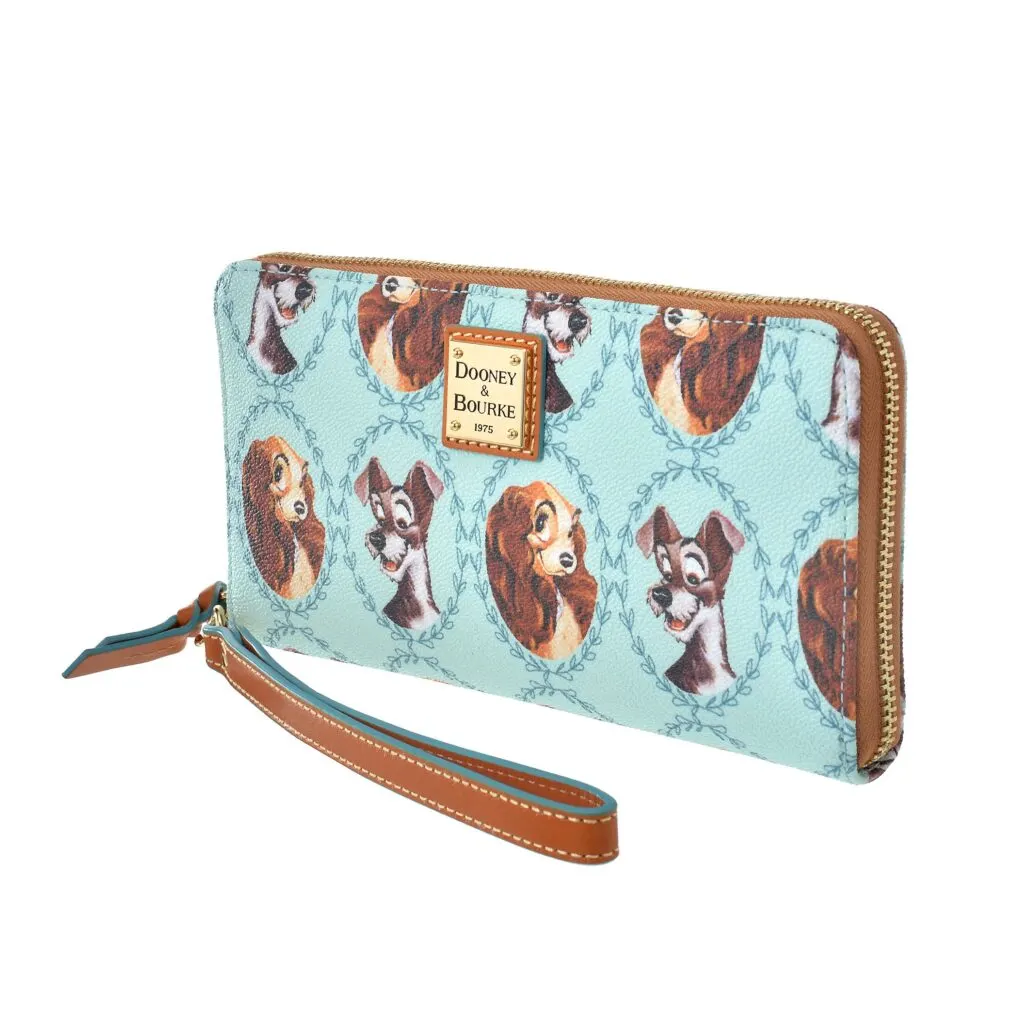 Lady and the Tramp Wallet (side) by Dooney & Bourke