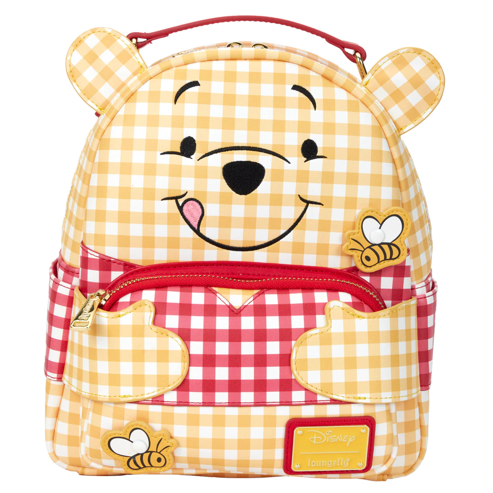 Winnie the Pooh Gingham Cosplay Mini Backpack by Loungefly