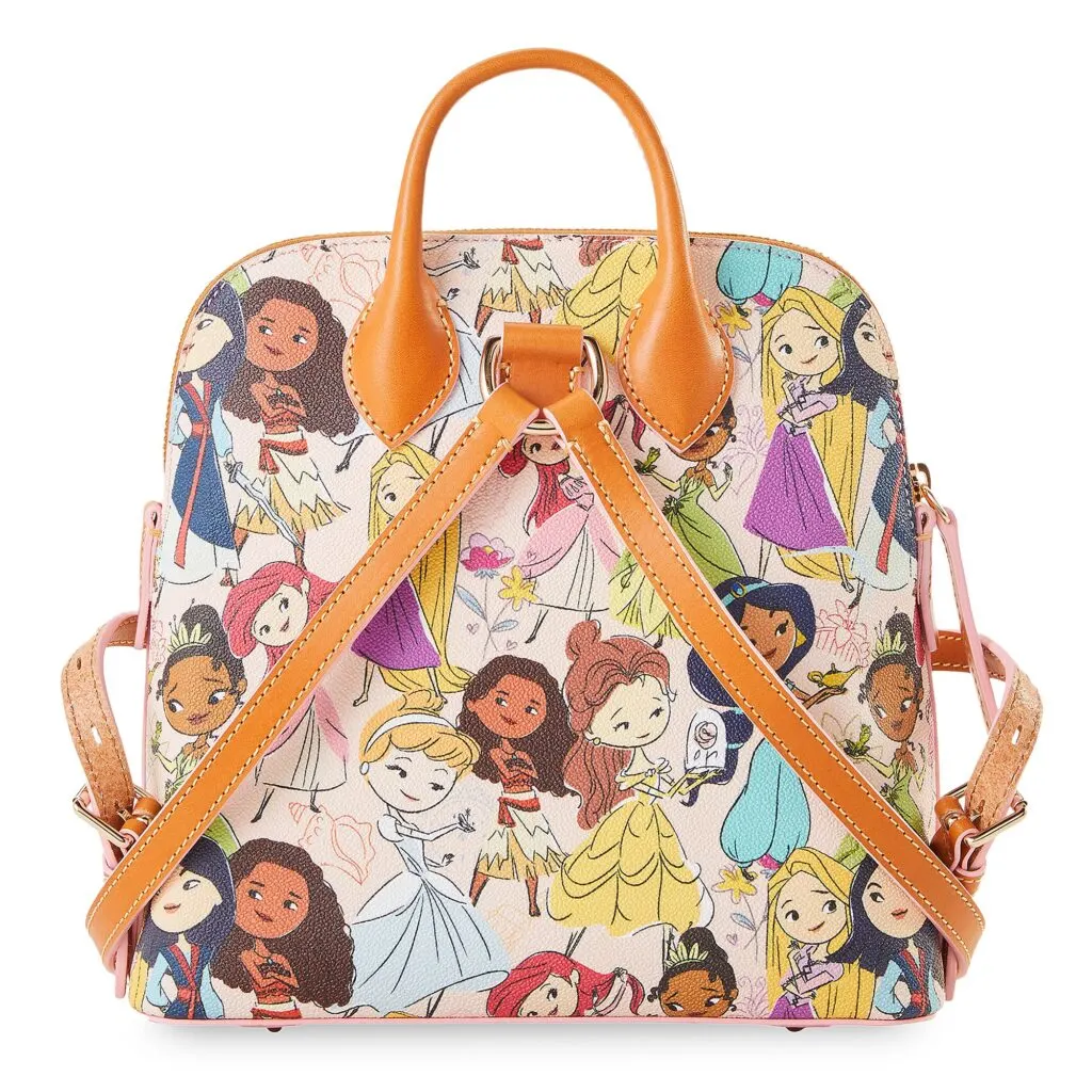 Disney Princess 2022 Backpack (back) by Dooney and Bourke