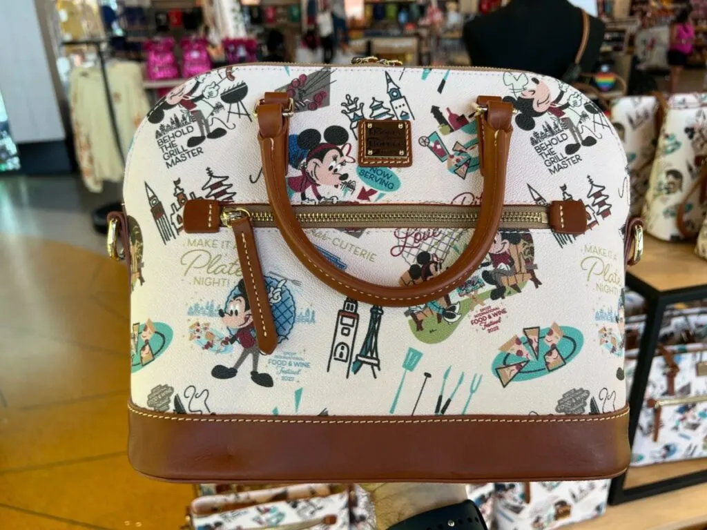 Epcot International Food and Wine Festival 2022 Satchel by Disney Dooney and Bourke