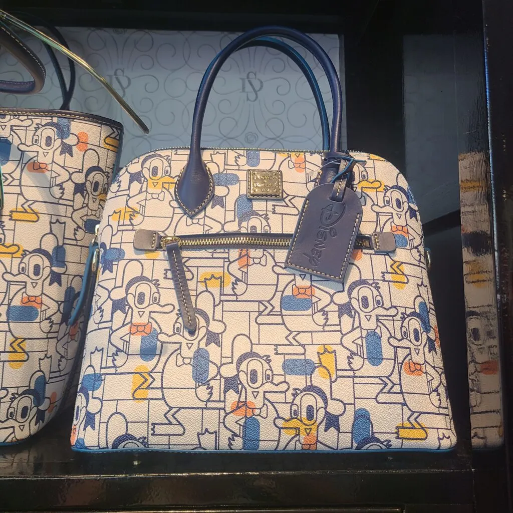 Donald Duck Satchel Bag by Dooney & Bourke at Disneyland Resort