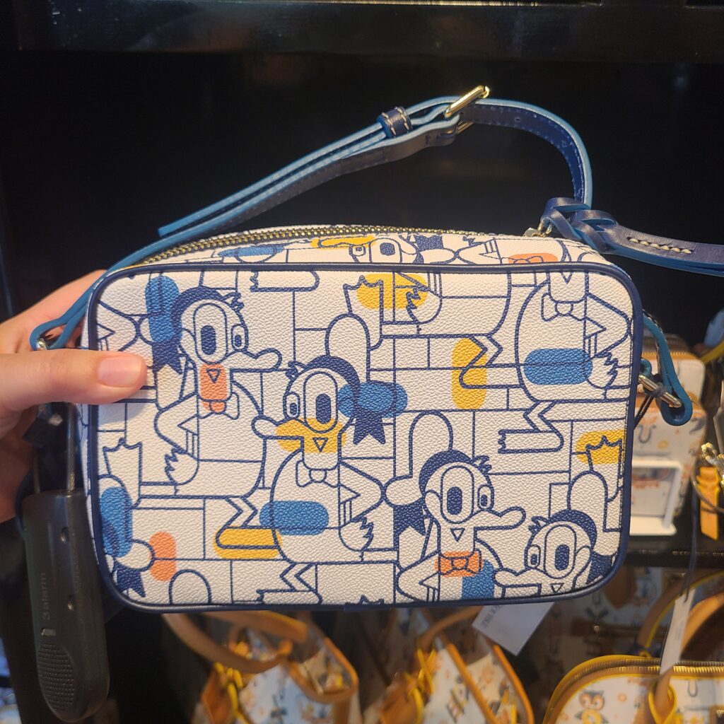 Donald Duck Camera Bag (back) by Dooney & Bourke at Disneyland Resort