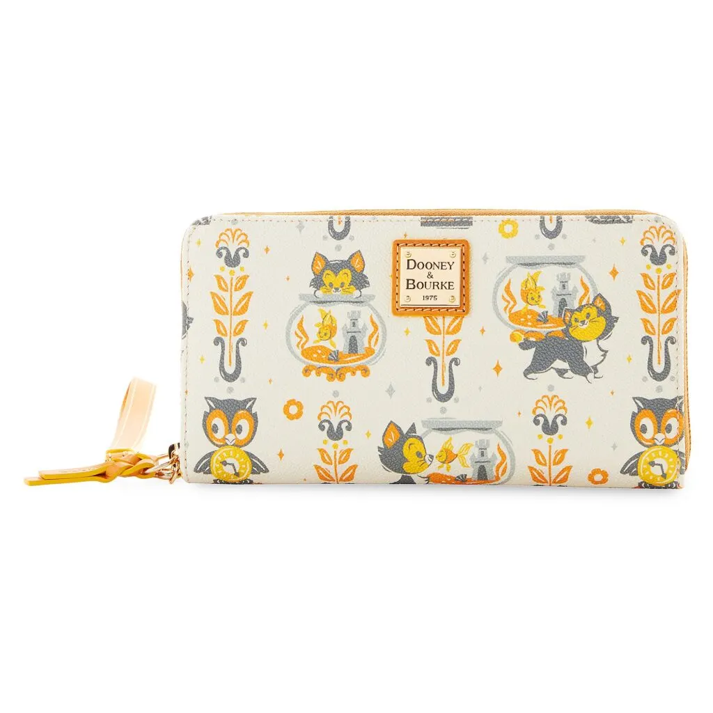 Figaro and Cleo Pinocchio Wallet by Disney Dooney and Bourke
