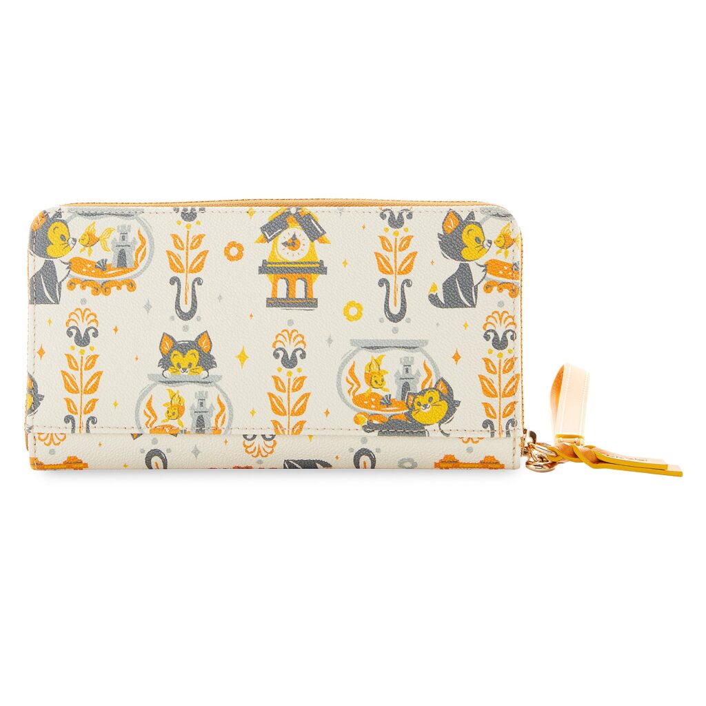 Figaro and Cleo Pinocchio Wallet (back) by Disney Dooney and Bourke