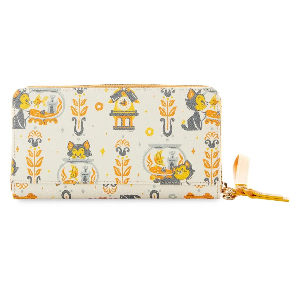Figaro and Cleo Pinocchio Wallet (back) by Disney Dooney and Bourke