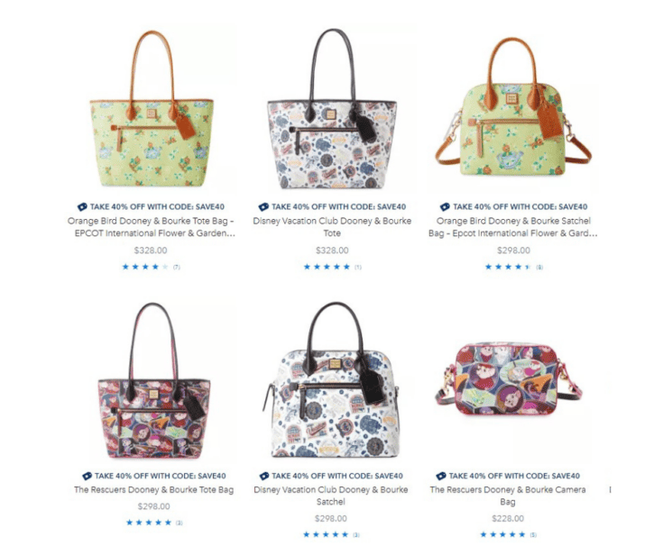 Disney Dooney and Bourke at Outlet Shops and on Sale Disney Dooney and Bourke Guide