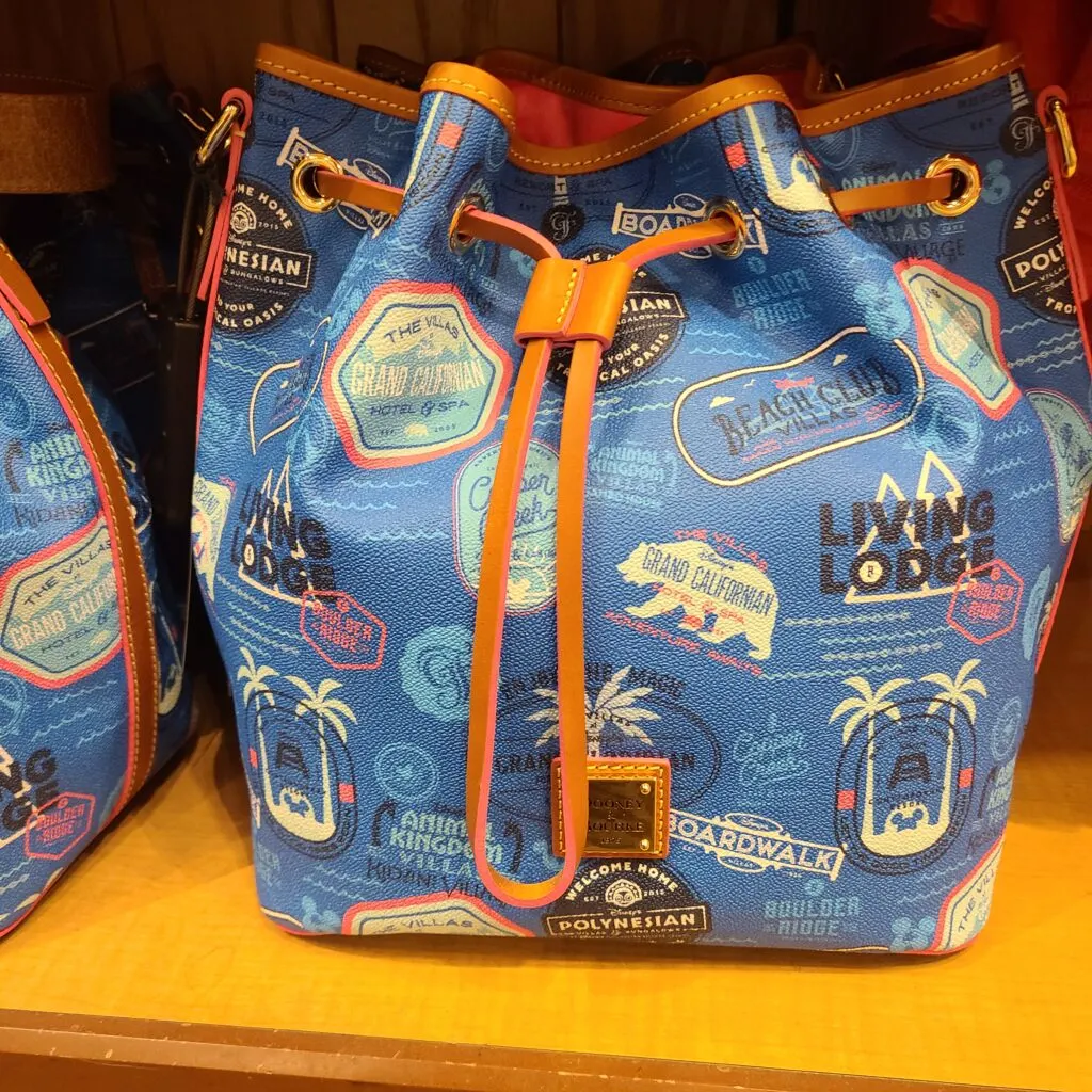 Disney Vacation Club 2022 Drawstring Bag by Disney Dooney & Bourke