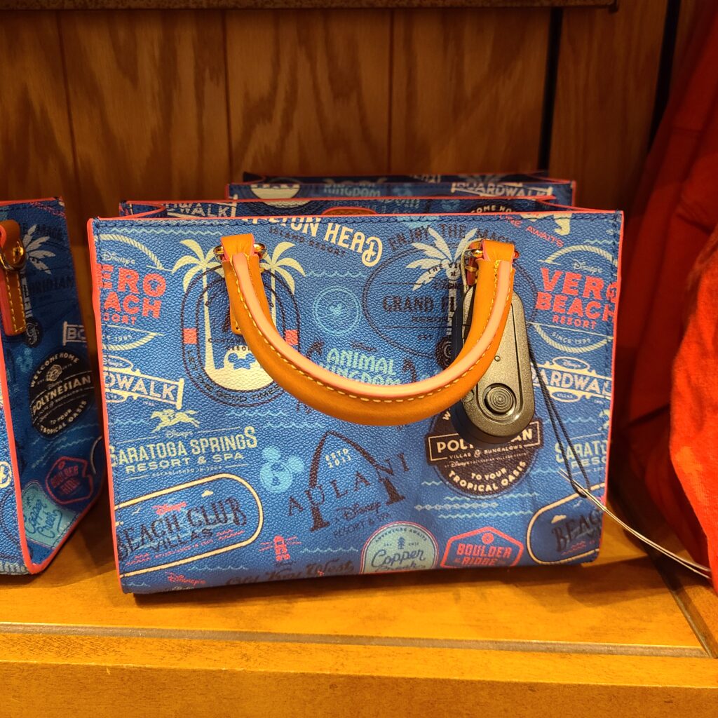 Disney Vacation Club 2022 Crossbody Bag (back) by Disney Dooney and Bourke