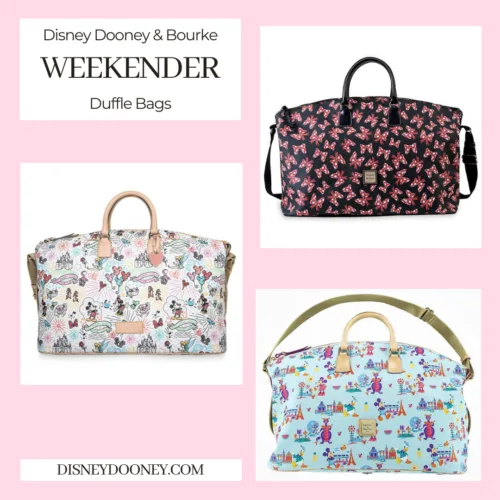 Disney sketch weekender discount by dooney bourke