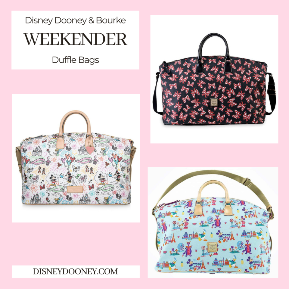 Dooney and Bourke Disney Duffle Weekender Bags Disney Dooney and