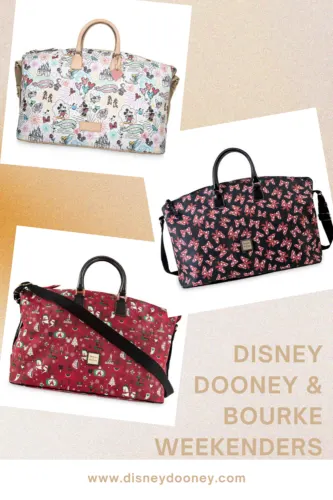 Pin me - Disney Dooney and Bourke Weekender Duffle Bags