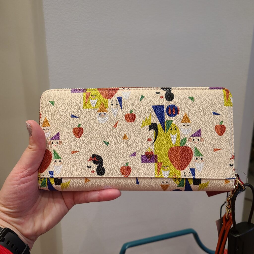 Snow White and the Seven Dwarfs 85th Anniversary Wallet (back) by Dooney & Bourke