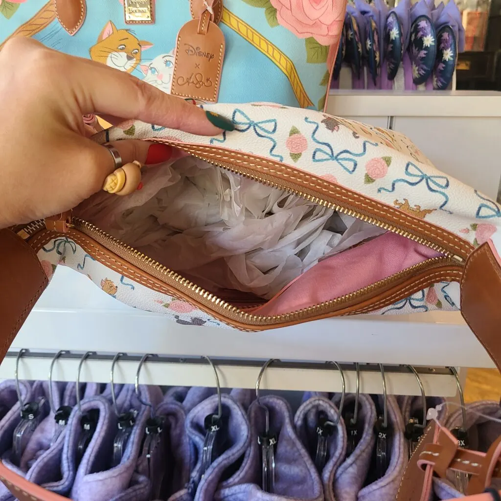 The Aristocats by Ann Shen Hobo Bag (interior) Disney Dooney and Bourke