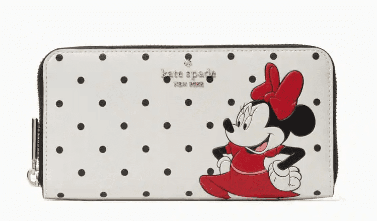 Disney X Kate Spade New York Minnie Mouse Large Continental Wallet