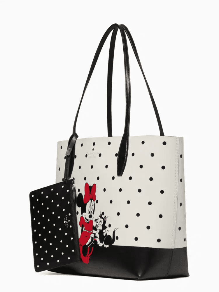Disney X Kate Spade New York Minnie Mouse Tote Bag pouch