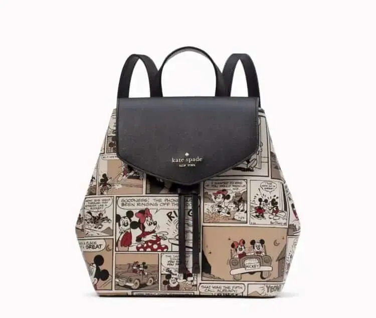 Disney X Kate Spade New York Minnie Mouse Flap Backpack
