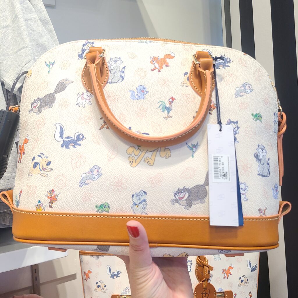 Critter Chaos Satchel (back) by Dooney and Bourke
