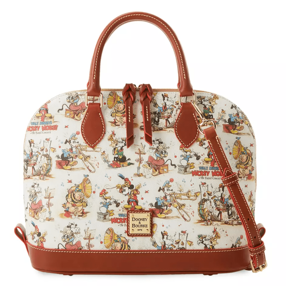 Mickey Mouse The Band Concert Satchel by Disney Dooney & Bourke