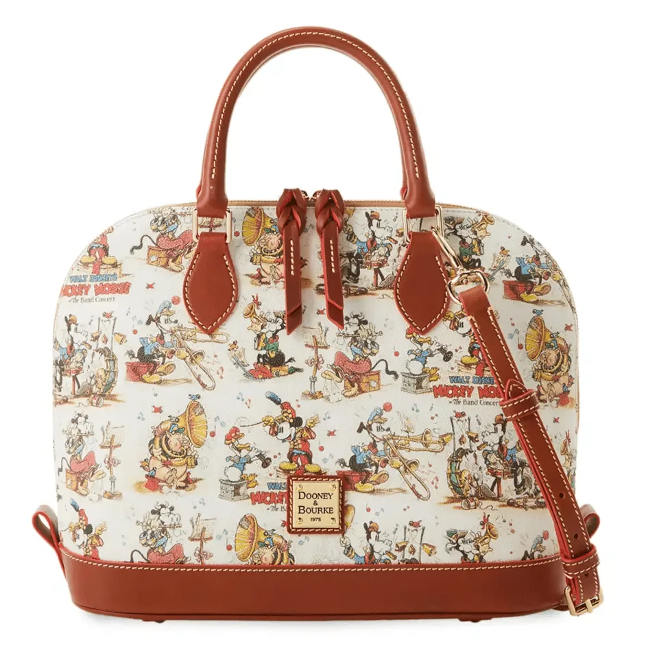 Mickey Mouse The Band Concert Satchel by Disney Dooney & Bourke