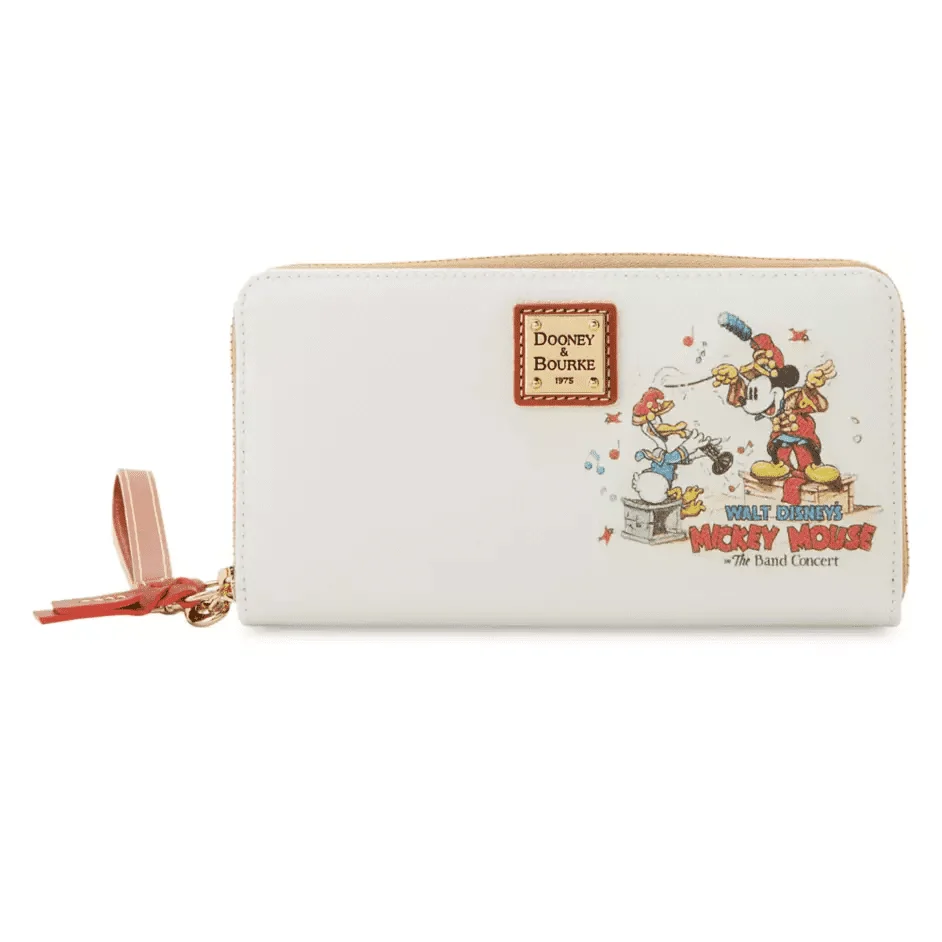 Mickey Mouse The Band Concert Wristlet Wallet by Disney Dooney & Bourke