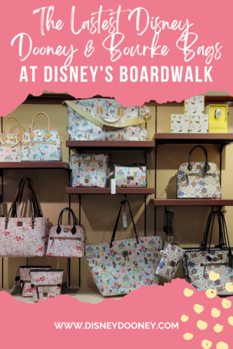 Pin me - The Latest at Disney Dooney & Bourke Bags at Disney's Boardwalk