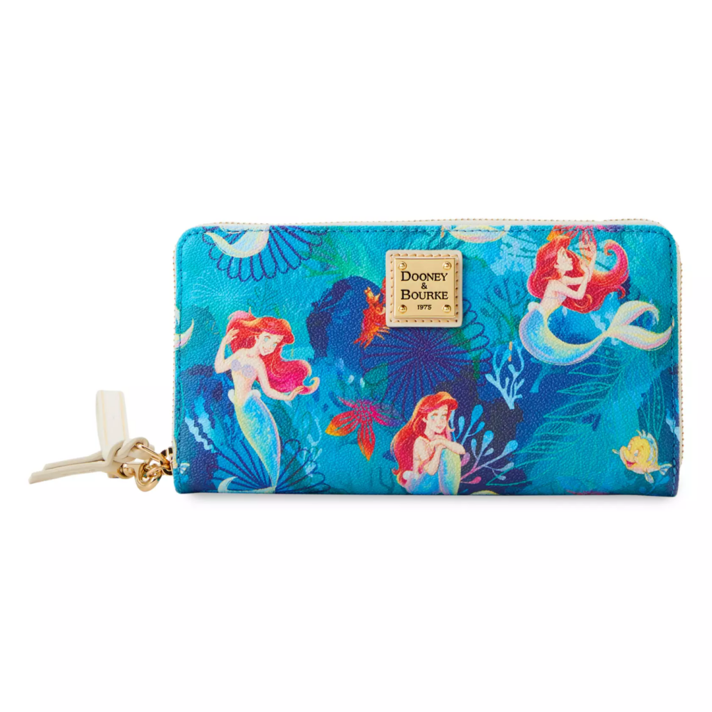 The Little Mermaid 2023 Wristlet Wallet by Disney Dooney and Bourke