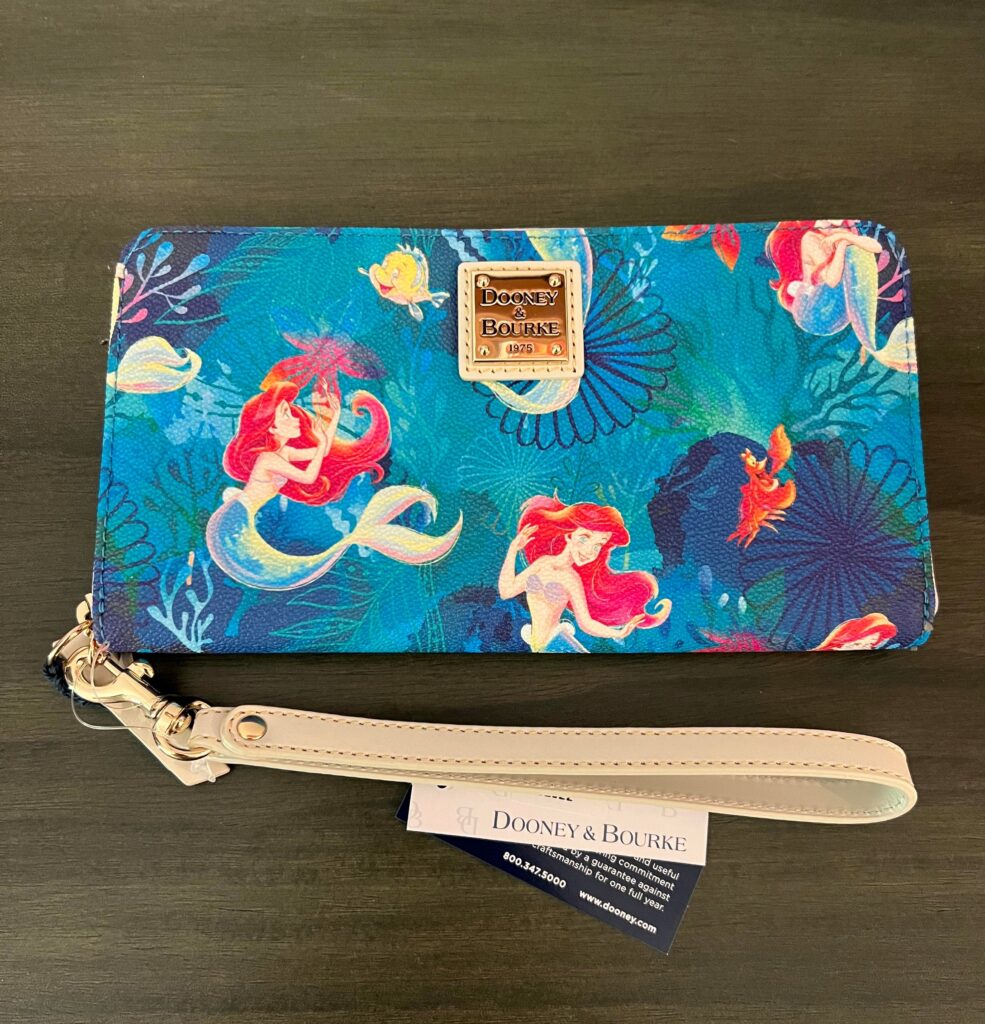 The Little Mermaid 2023 Wallet by Dooney and Bourke 