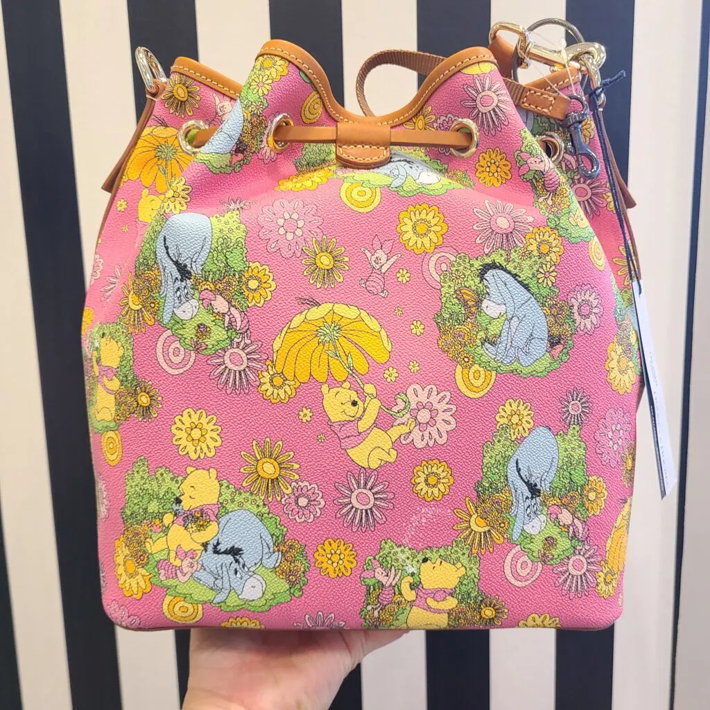 Winnie the Pooh 2023 Drawstring Bag (back) by Disney Dooney & Bourke