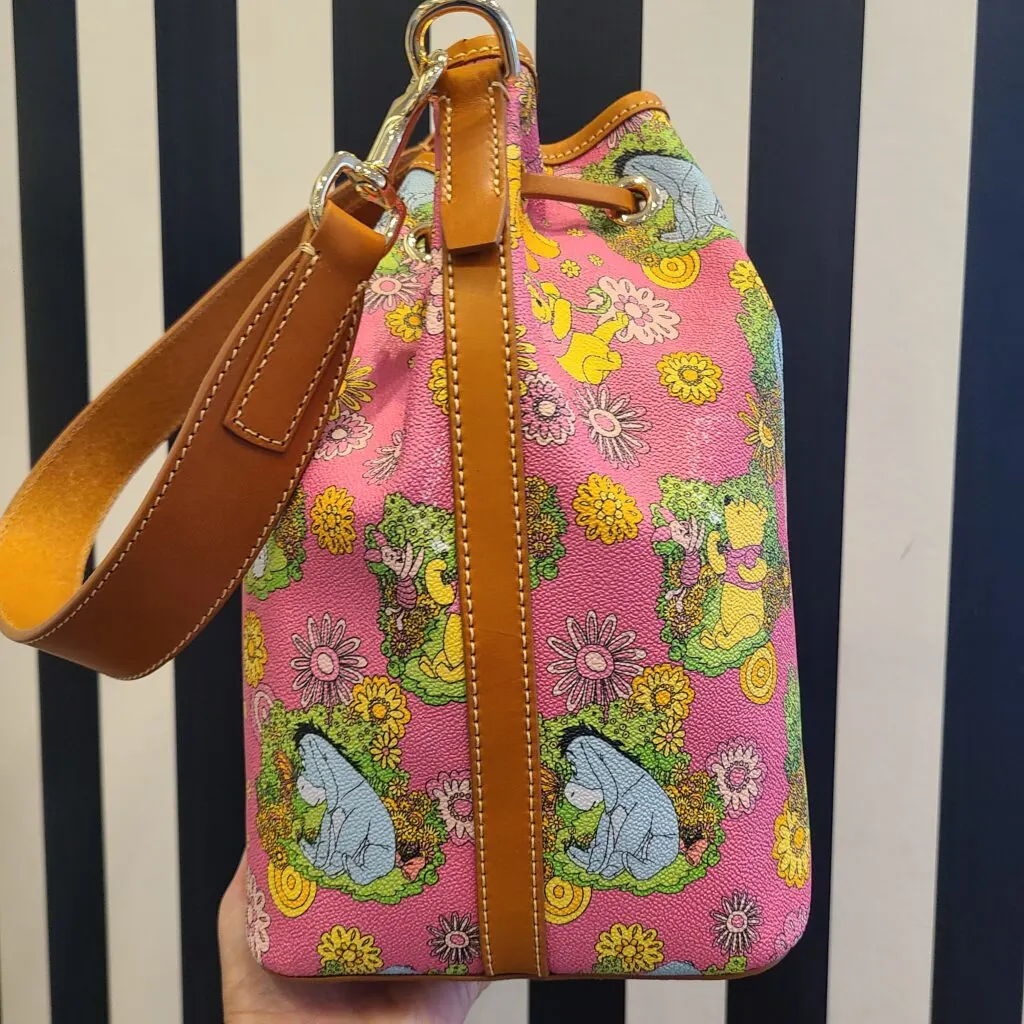 Winnie the Pooh 2023 Drawstring Bag (side) by Disney Dooney & Bourke
