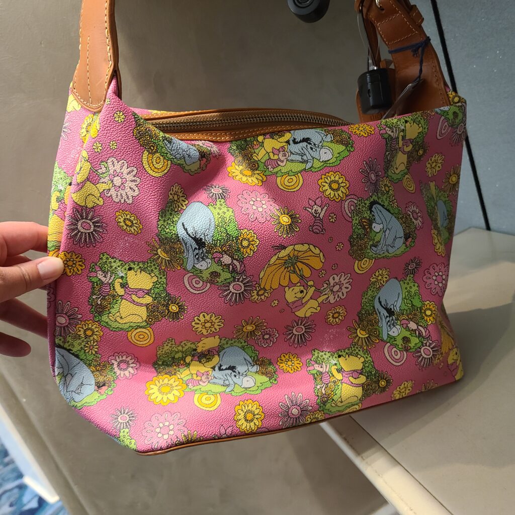 Winnie the Pooh 2023 Magic Key Hobo Bag (back) by Disney Dooney & Bourke
