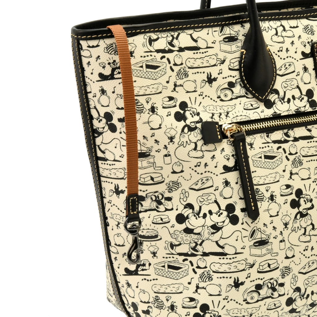 Mickey's Picnic Tote Bag (keyhook) by Disney Dooney & Bourke