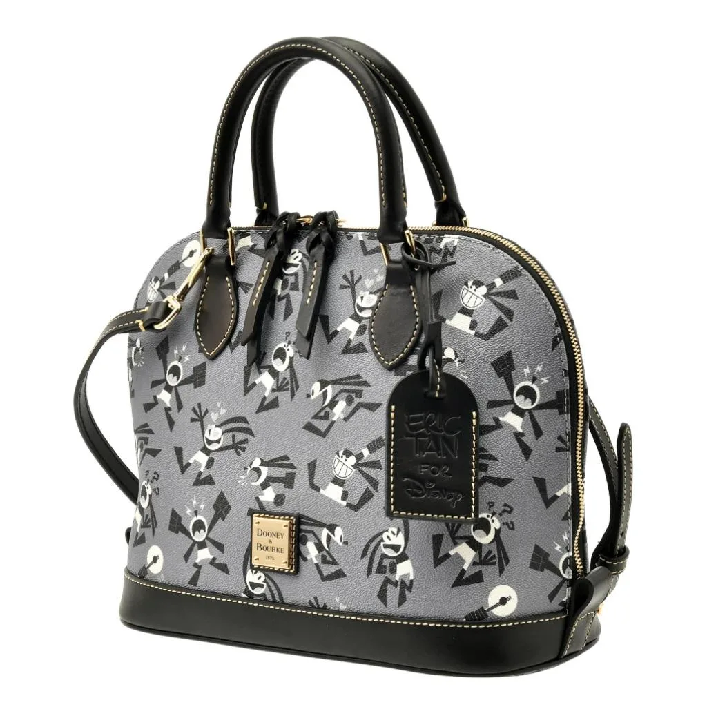 Oswald the Lucky Rabbit Satchel (side) by Disney Dooney and Bourke