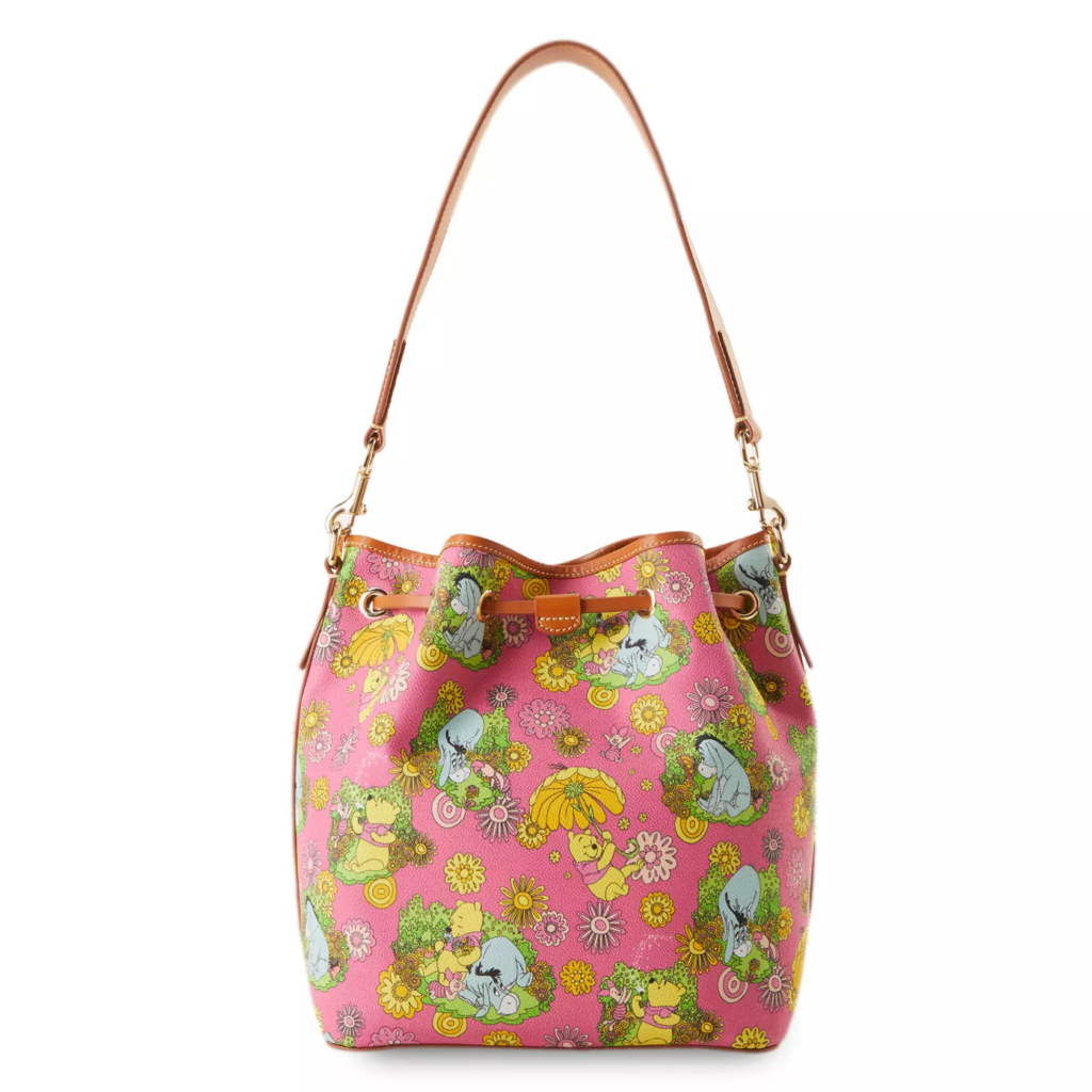 Winnie the Pooh and Pals Drawstring Bag (back) by Disney Dooney and Bourke